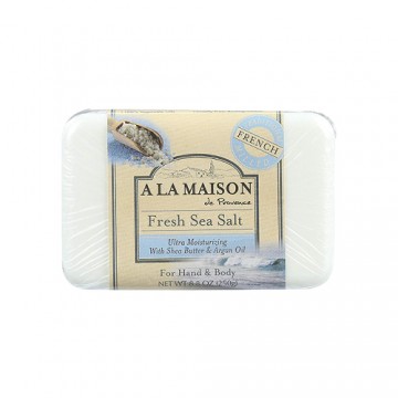 A La Maison Fresh Sea Salt Soap with Shea Butter & Argan Oil (250g)