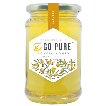 Go Pure Natural Acacia Honey (500g)