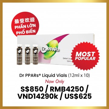 Dr PPARs® Liquid Vials (10x12ml)