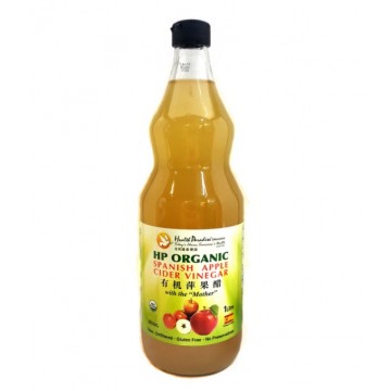 Health Paradise Organic Spanish Apple Cider Vinegar 1L